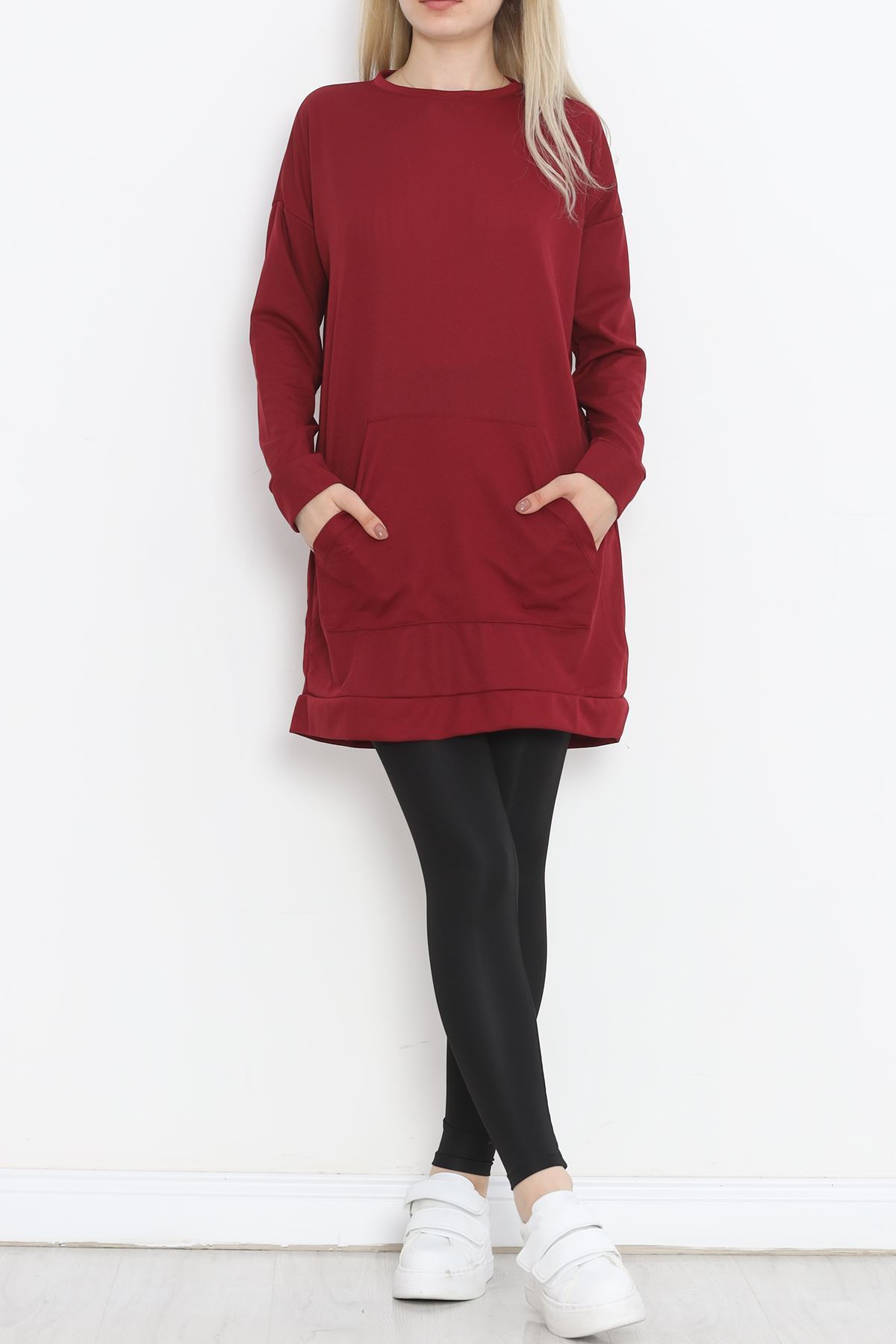 Kanguru%20Cepli%20Tunik%20Bordo%20-%2010033.1778.-Bordo