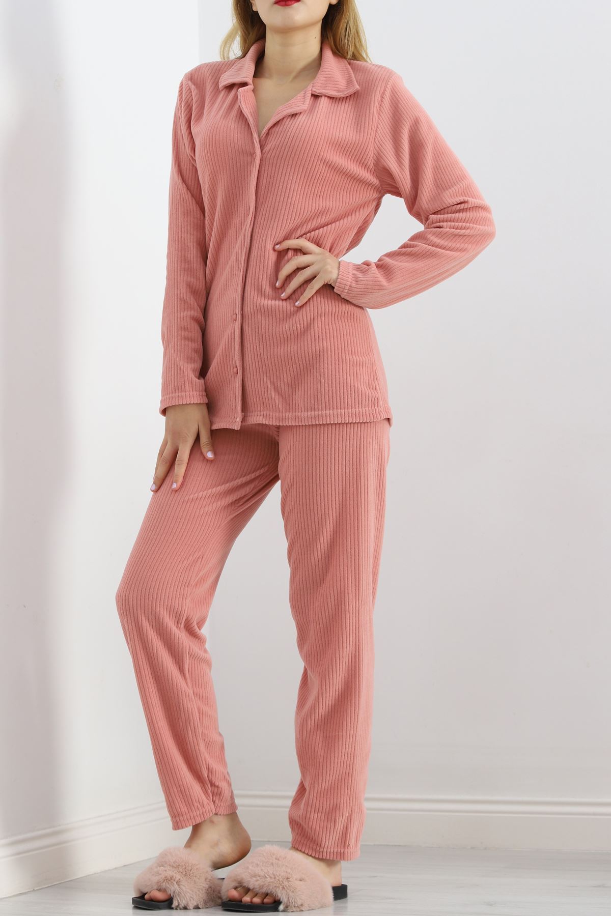 Polar%20Pijama%20Takım%20Vizon%20-%20101023.1049.-Pudra