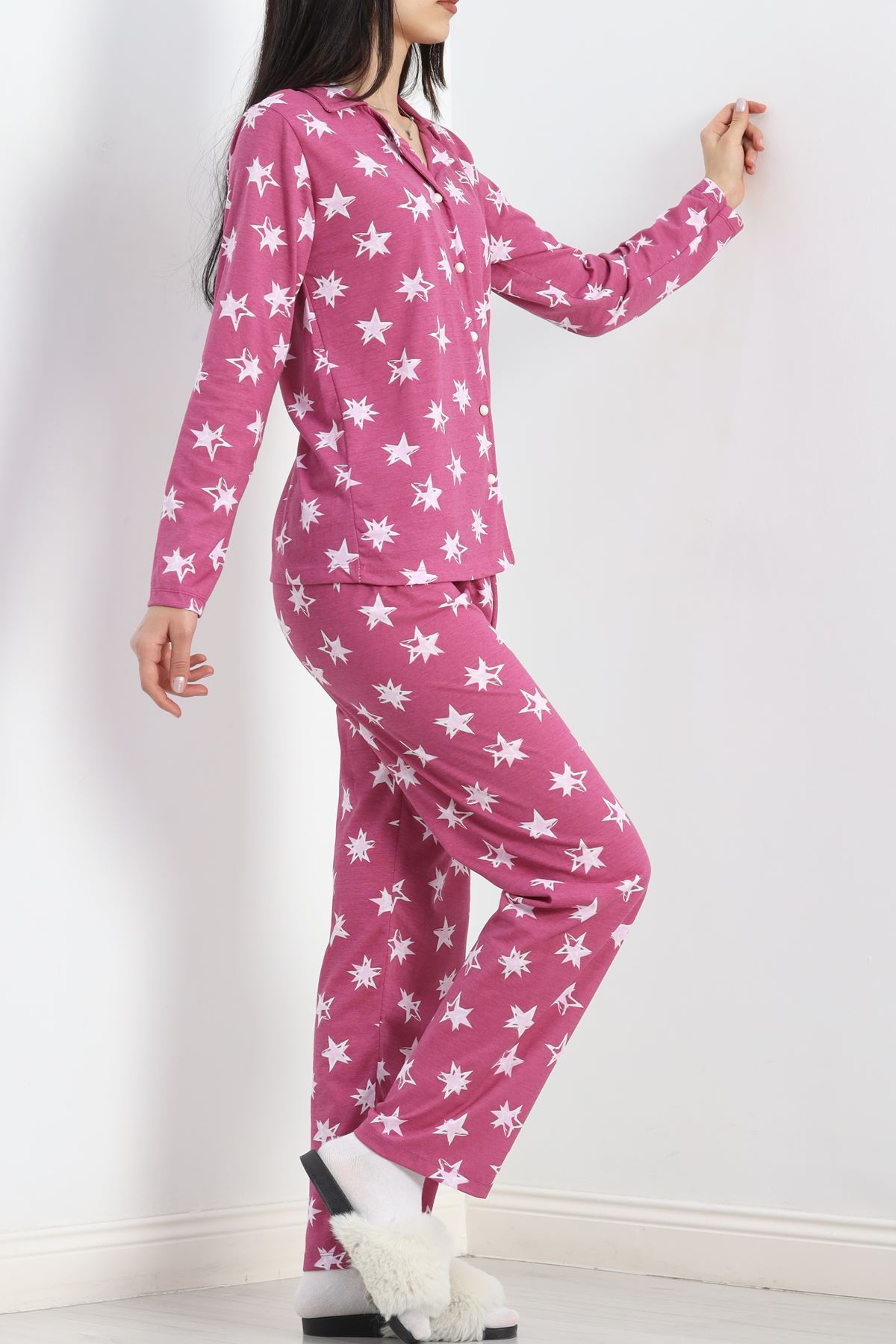 Önü%20Düğmeli%20Pijama%20Takımı%20Açıkmavi2%20-%20150.1287.-Beyaz-pembe