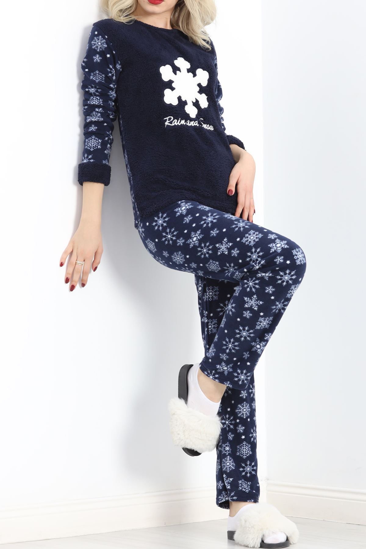 Peluş%20Polar%20Pijama%20Takımı%20Lacivertbeyaz%20-%2019178.1050.-Lacivert-beyaz