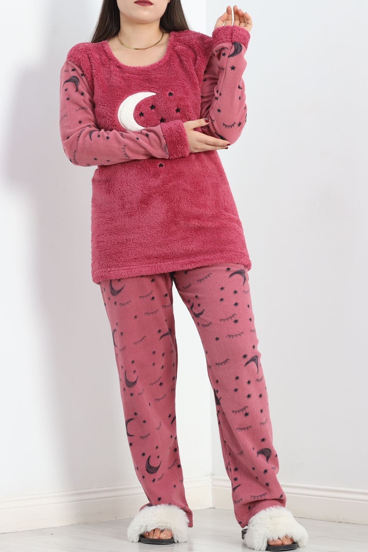 Battal%20Polar%20Pijama%20Takımı%20Fuşya%20-%2019199.1048.-Fuşya