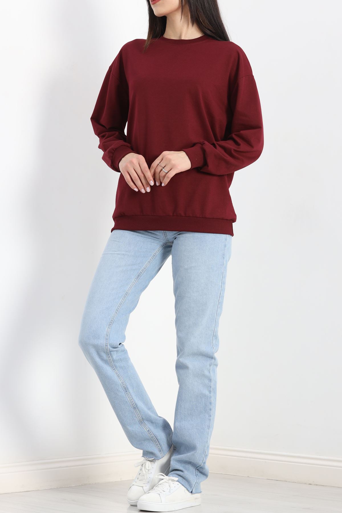 Bisiklet%20Yaka%20Sweat%20Bordo%20-%203042.275.-Bordo